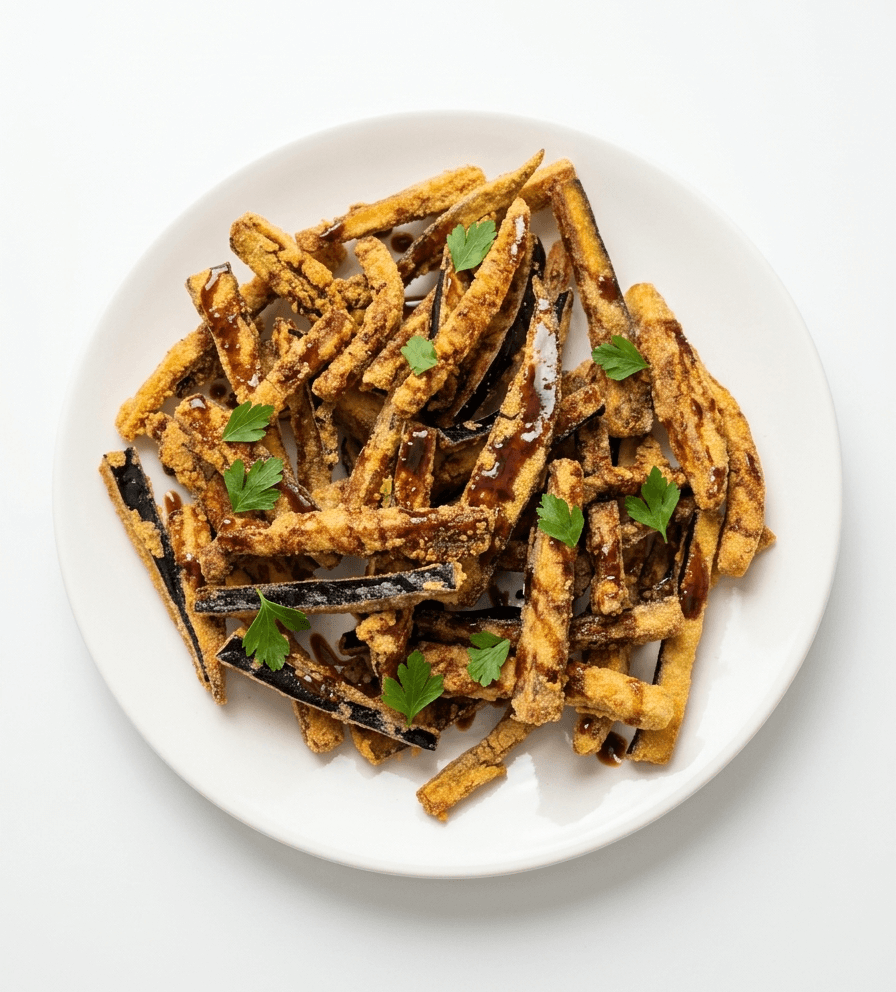 Berenjenas a la miel en Bar El Pozo