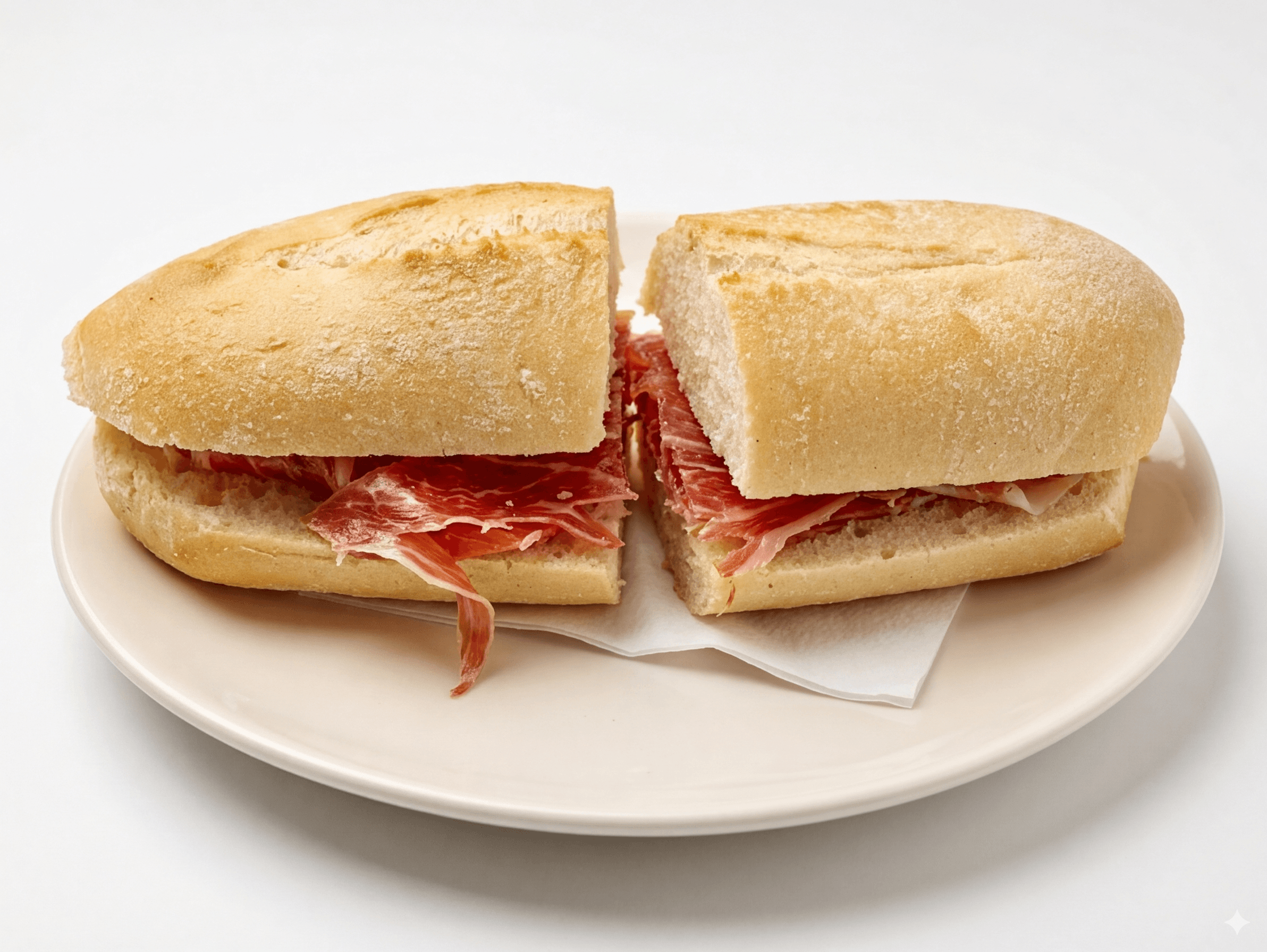 Bocadillo en Bar El Pozo, La Corredera