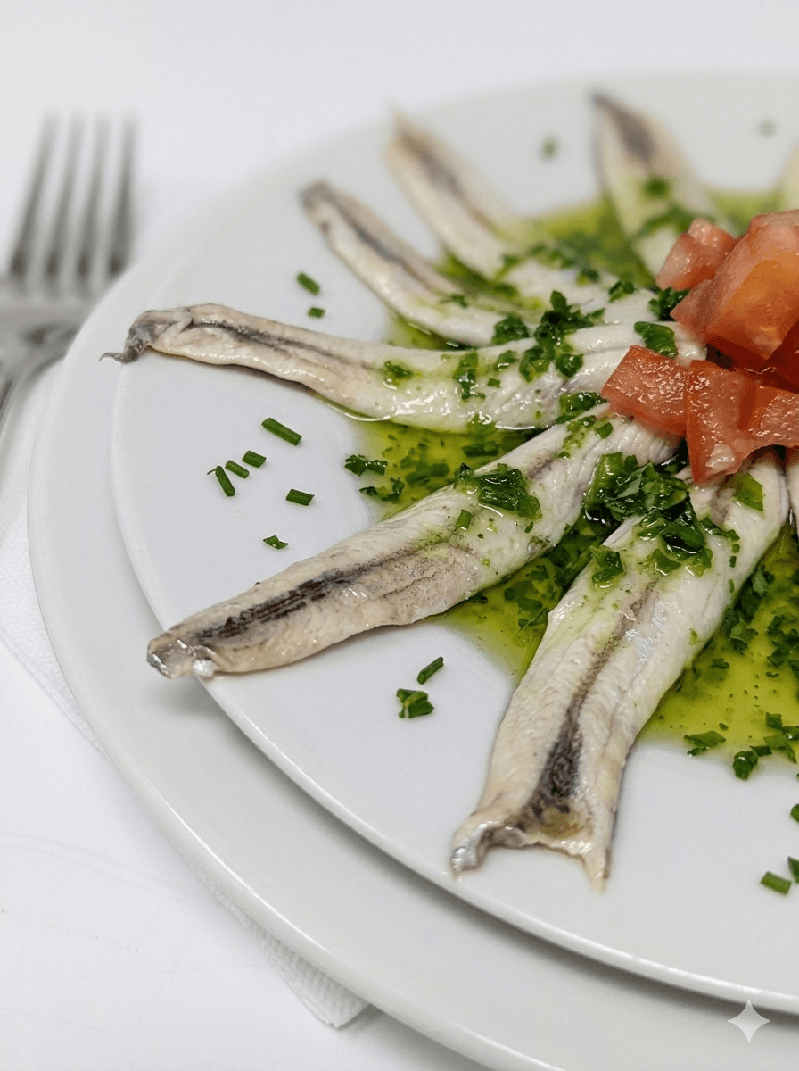 Boquerones en El Pozo