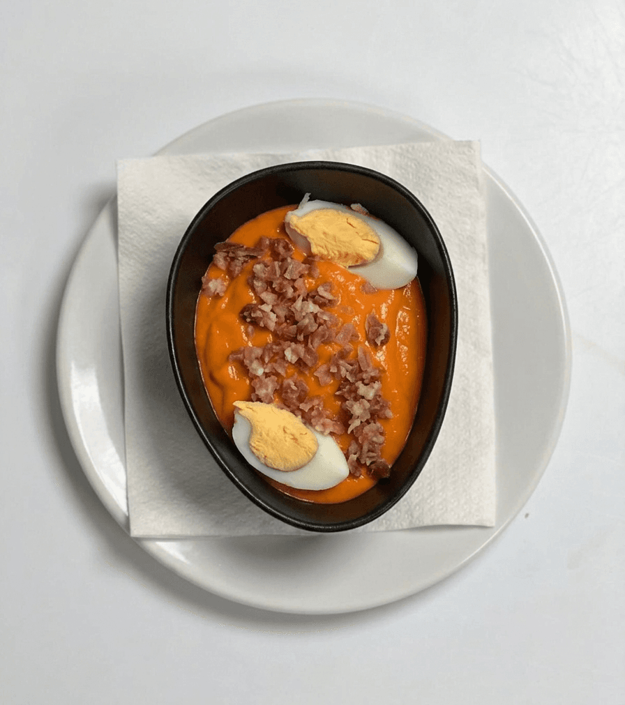 Salmorejo en El Pozo